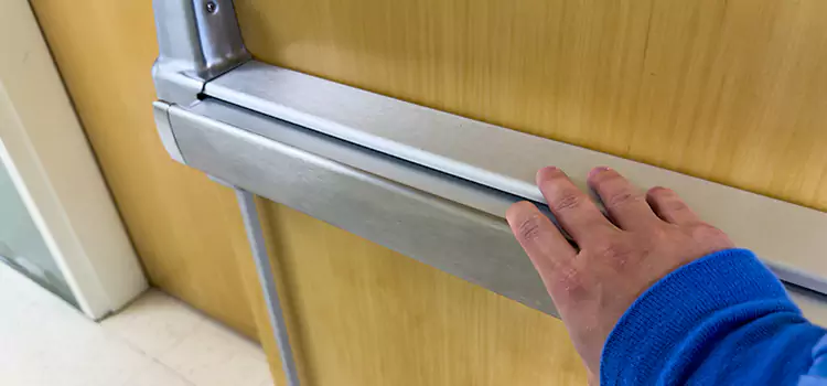Installing a Push Bar on a Door Delaware
